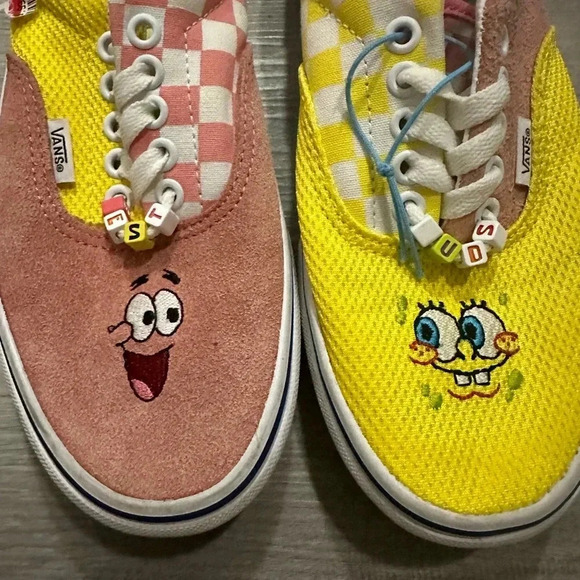 Vans x Spongebob Squarepants Era Best Friends Patrick Sz mens 7 women’s 8.5 - Picture 3 of 6